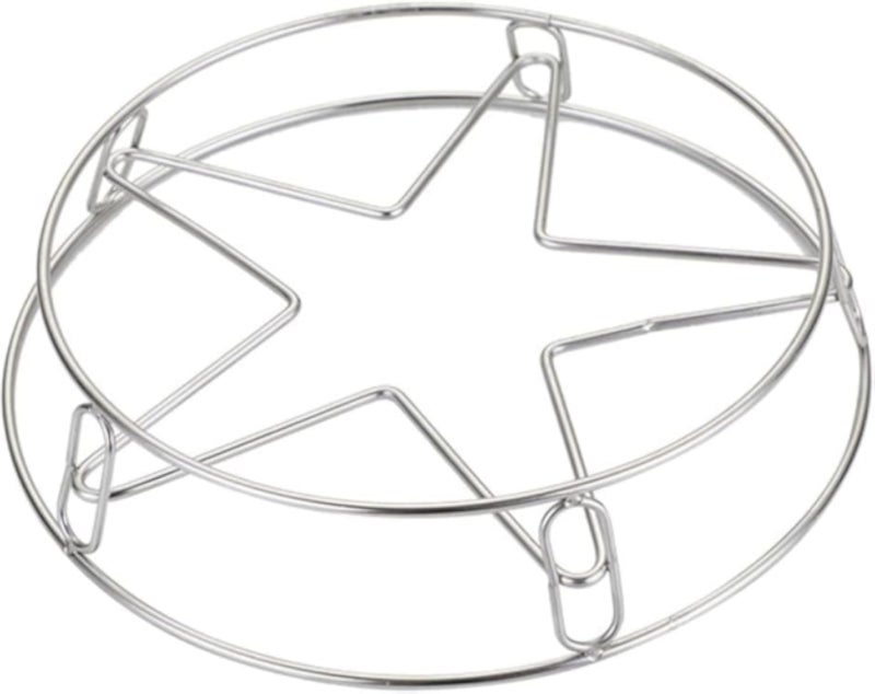 Large metal cookware rack organizer for pots pans and lids heavy duty kitchen storage and elegant dining table serving stand with space saving design